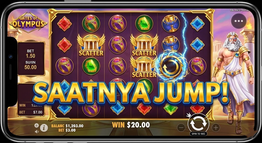 Teknik “Jumper Bet”: Cara Naik-Turunkan Taruhan Saat Feeling Scatter Mau Turun (Khusus Pragmatic Play) – Jangan Main Rata Kalau Mau Kaya!